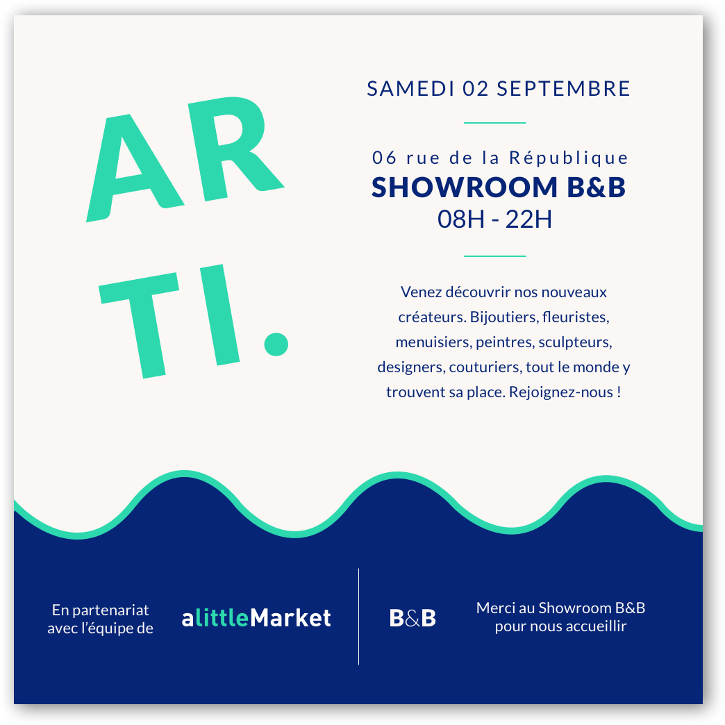 Flyer Arti Showroom